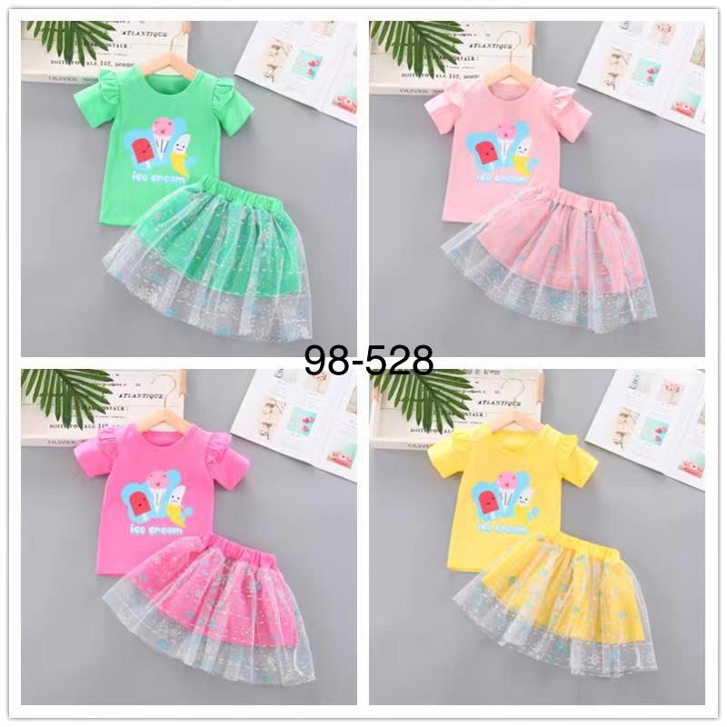 Stelan Rok TUTU Popsicle IMPORT untuk anak 1-4tahun