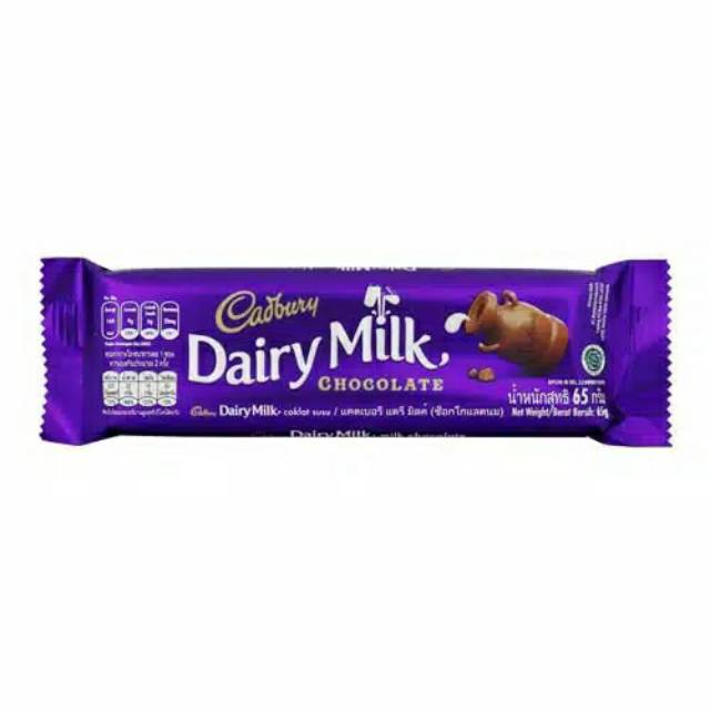 

CADBURY Dairy Milk Chocolate All Varian 65 gr - Chocolate Cashew Nut Black Forest Fruit & Nut