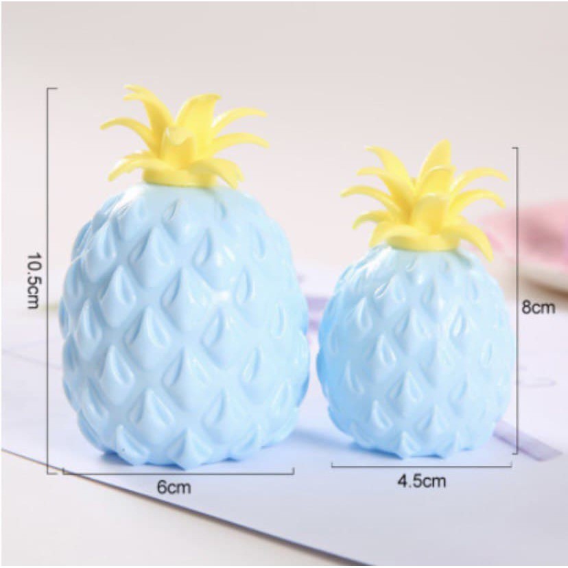 Fun Soft Pineapple Anti Stress Ball DNA Vent Needoh Fidget Toys Pop It Squishy Tiktok Mainan Anak