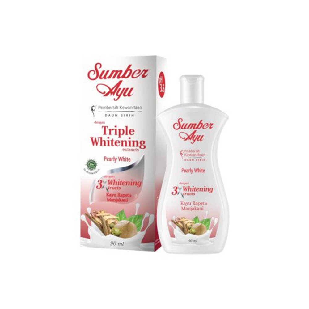 BISA COD - SUMBER AYU DAUN SIRIH TRIPLE WHITENING - DAUN SIRIH KAYU  RAPET MANJAKANI - PEMBERSIH KEWANITAAN