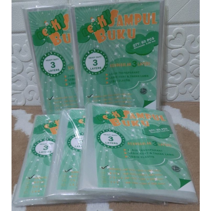 

Sampul Plastik Berky ukuran kwarto isi 60 pcs
