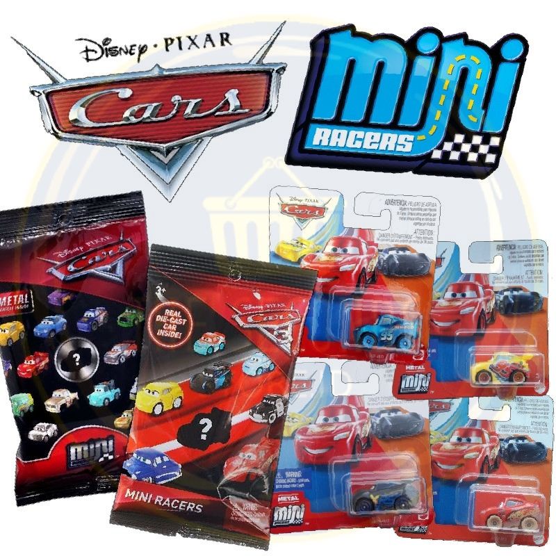 Terlengkap! The Cars Mini Racers Disney Pixar - Original Mattel.Inc