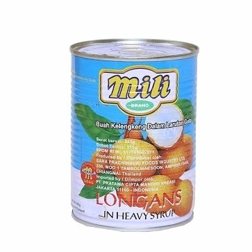 

MILI LONGAN kaleng in heavy Syrup 565 gr / Klengkeng kaleng