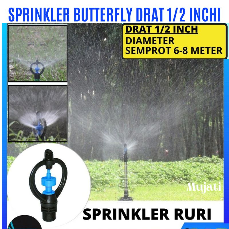SPRINKLER PERTANIAN TAMAN SPRINKLER RURI SPRAYER TAMAN KEBUN IRIGADI TAMAN MUJATI