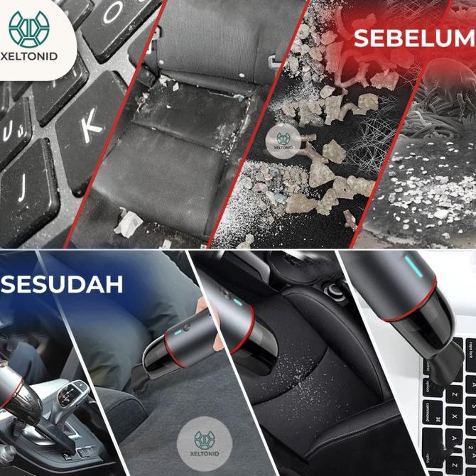 Ei501 Vacum Cleaner Minipenyedot Debu Mobil Alat Penghisap Debu