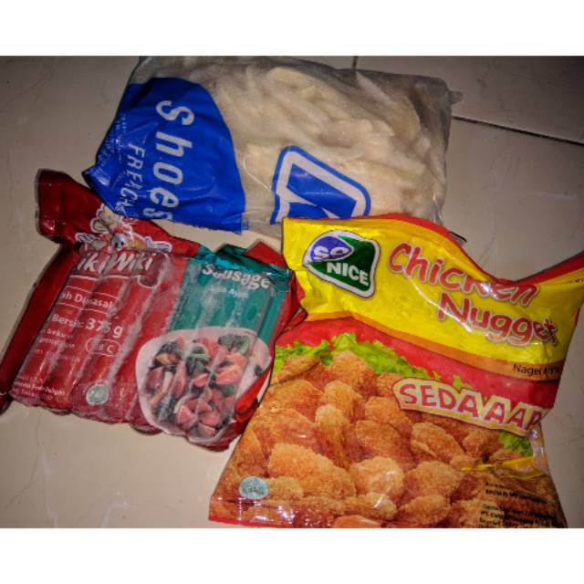 Jual Paket Hemat Nugget Sosis Kentang Paket Frozen Paket Sarapan