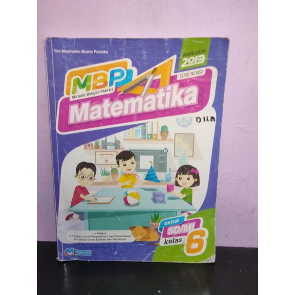 MBP Matematika SD Kelas 6 Masmedia