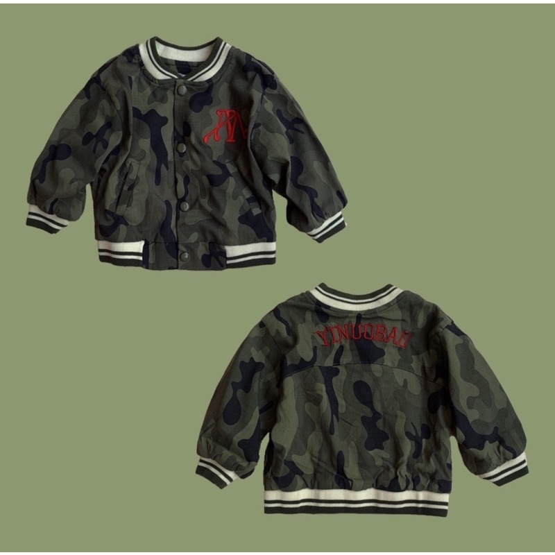 Jaket Army Anak / Jaket Doreng Tentara Anak