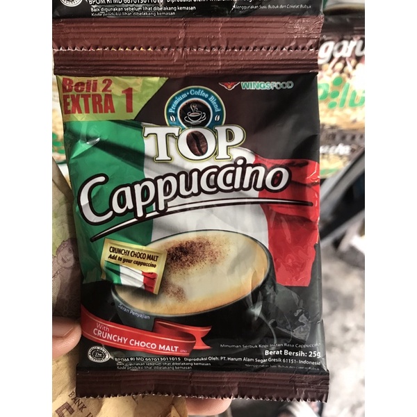 

top cappucino sashet