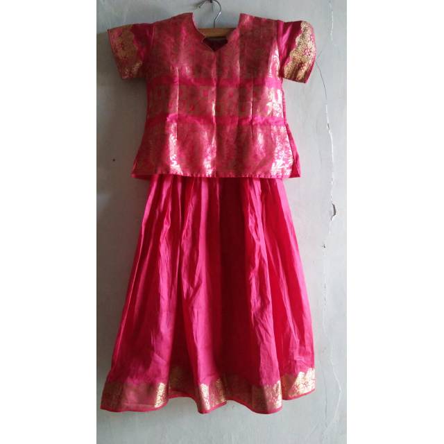 dress baju india anak ori