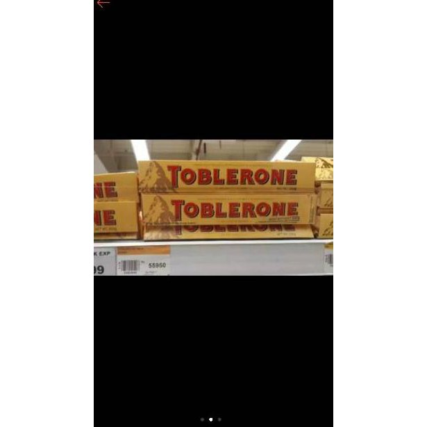 

Ready⋆➧ IBFOA COKLAT TOBLERONE 100G DARK - MILK 75 Bestseller