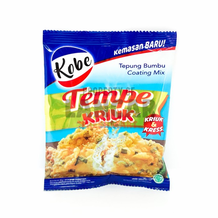 

hbt204tt Kobe Tepung Tempe Kriuk 70Gr Da01D100