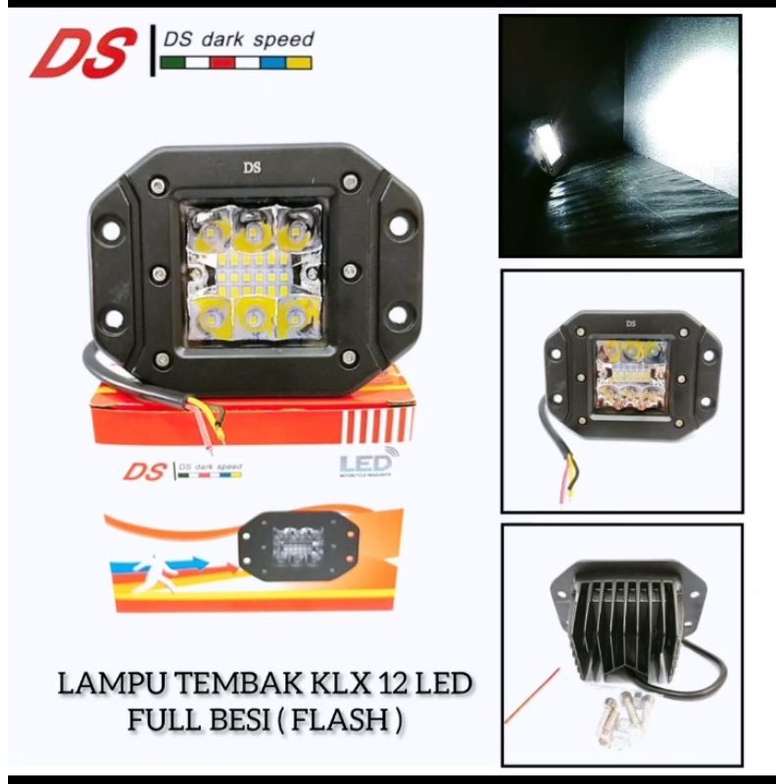 lampu tembak KLX 12 Led