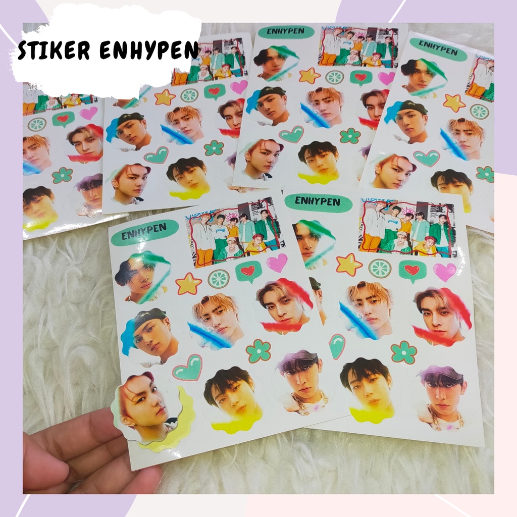 Stiker ENHYPEN all member