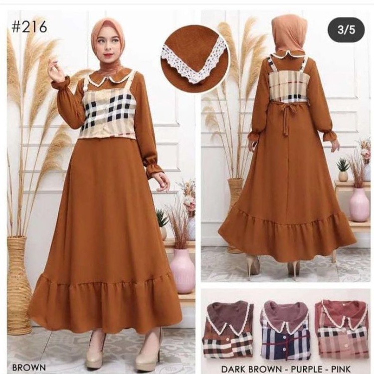 Gamis Syakila Vest import