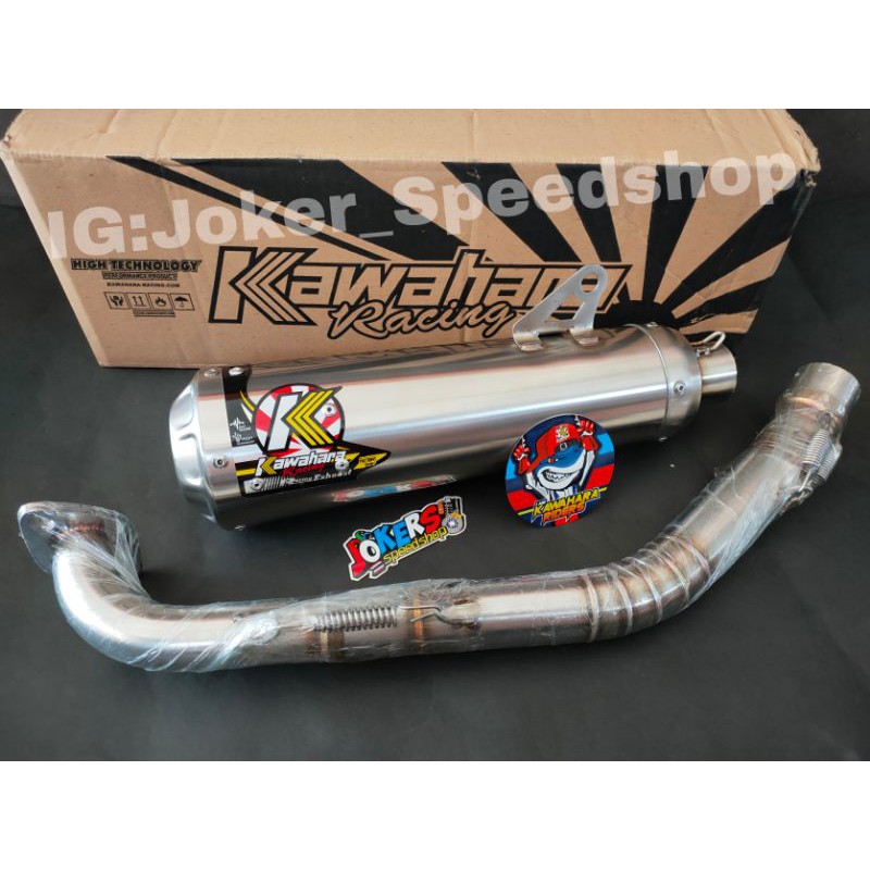 Knalpot Kawahara GT Pro Original NMAX OLD / NMAX NEW  Full System
