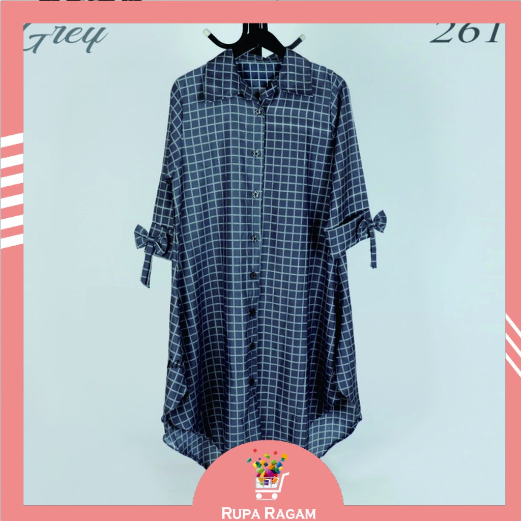 Tunik salur wanita muslimah hijabers syari premium Tunik Wanita Panjang Fashion Muslim - BD