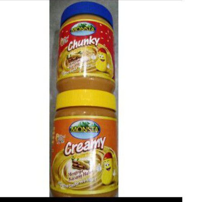 

CHUNKY&CREAMY PEANUT BUTTER MONSTA