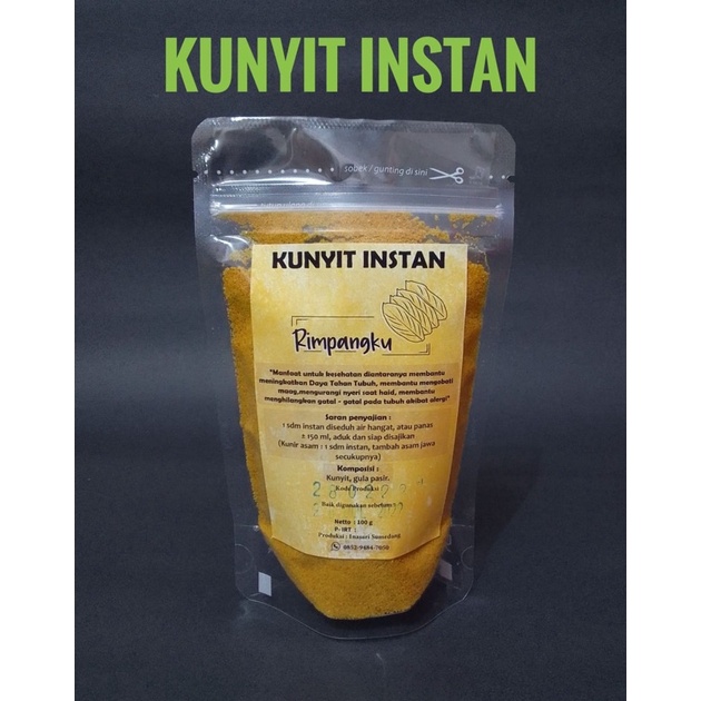 

Kunyit Instan