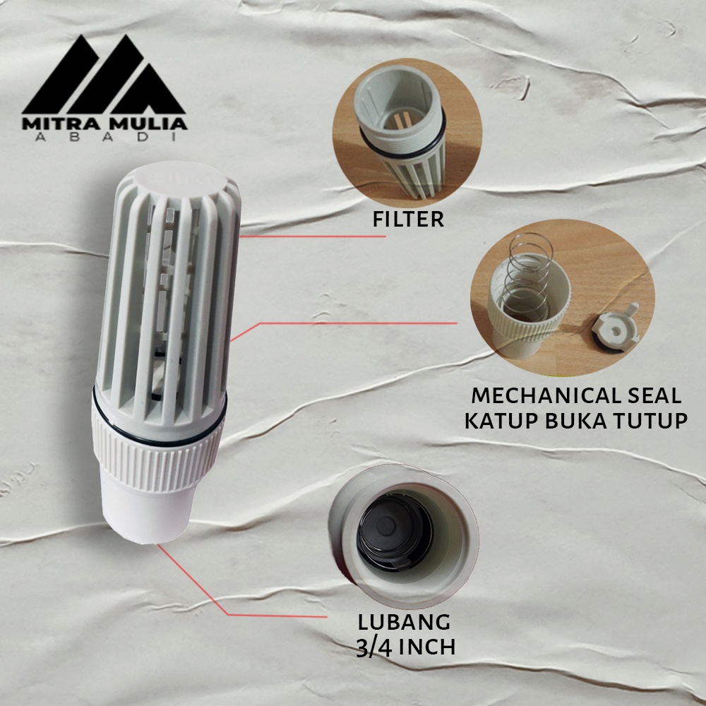 FOOT KLEP / FOOT VALVE JUMBO UKURAN 3/4 INCI MERK ELTRA