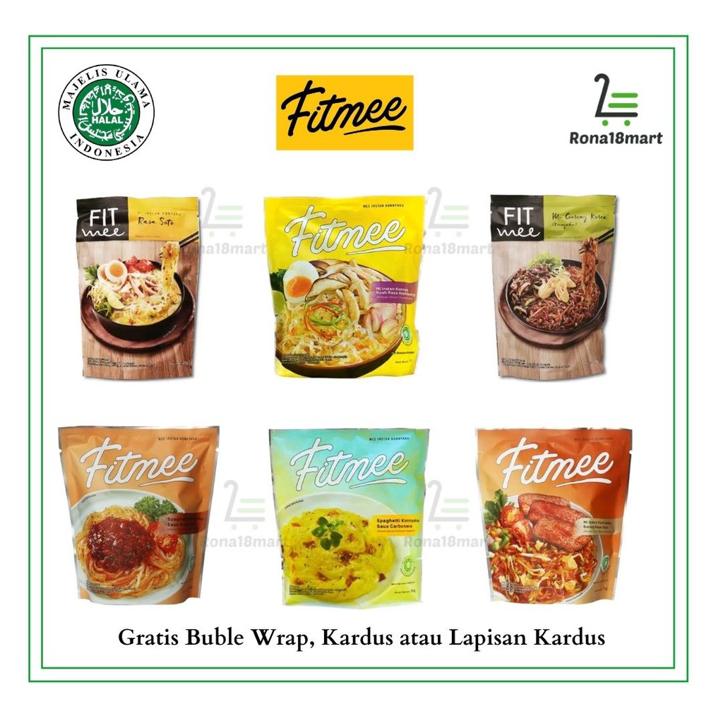 

Fitmee / Goreng Korea / Soto / Ayam Bawang / Spaghetti Carbonara / Sapi / Bolognese