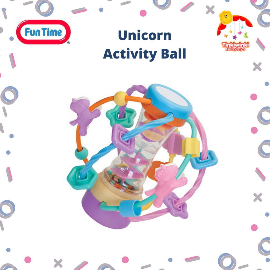 FUN TIME Unicorn Activity Ball