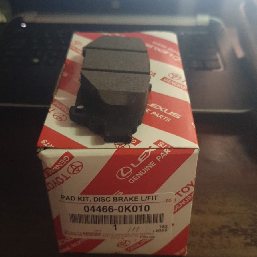 kampas rem / brake pad belakang Fortuner VRZ