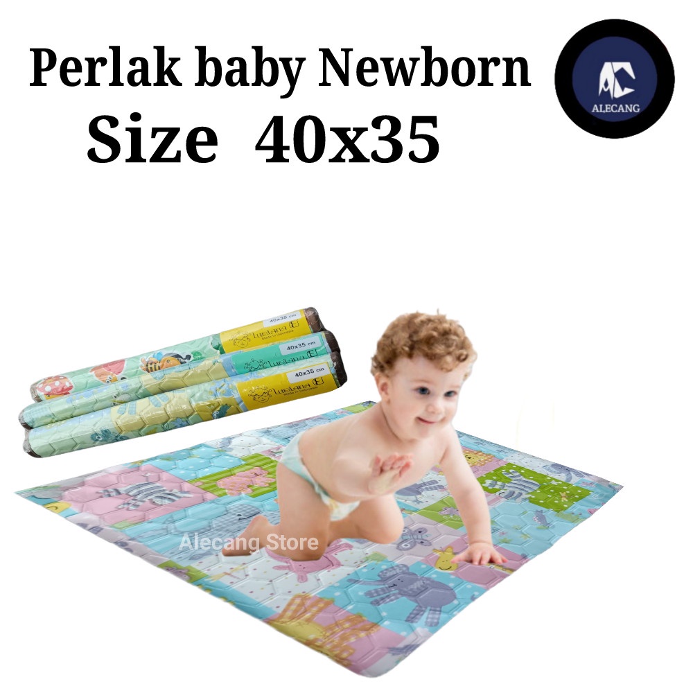 Perlak bayi kecil 40 x 35 cm Perlak pangku bayi TERMURAH