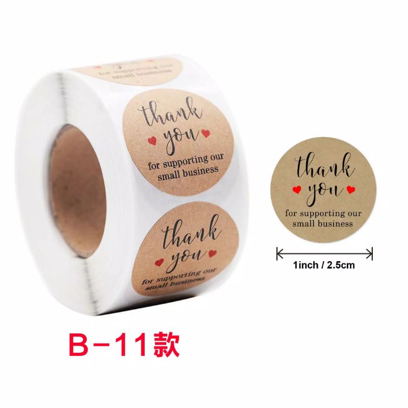 

Stiker Thank You Stiker Packing Stiker Terima Kasih Stiker Segel Packaging