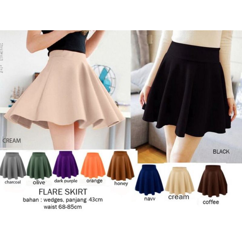 ROK MIDI SKIRT SCUBA