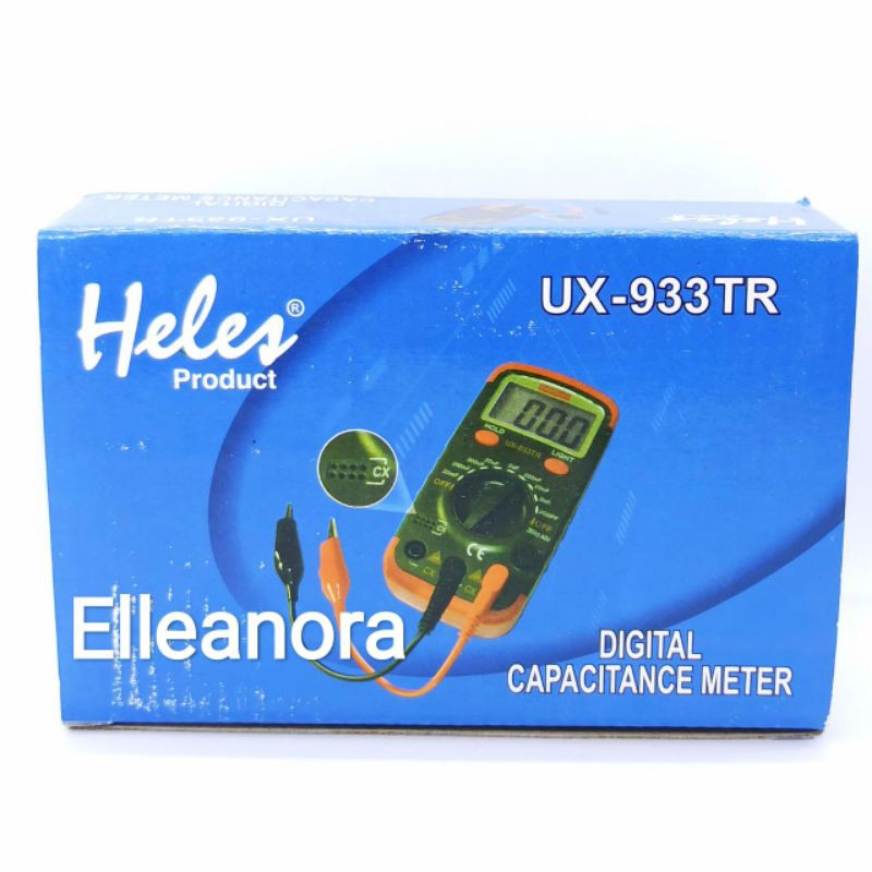 Digital Capasitor Meter Heles UX-933TR 933 Original