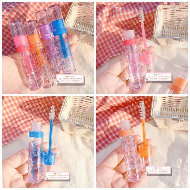 mascara bening serum penebal &amp; pemanjang bulu mata