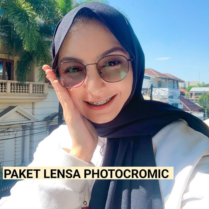 (8261) KACAMATA PRIA WANITA KACAMATA PHOTOCROMIC