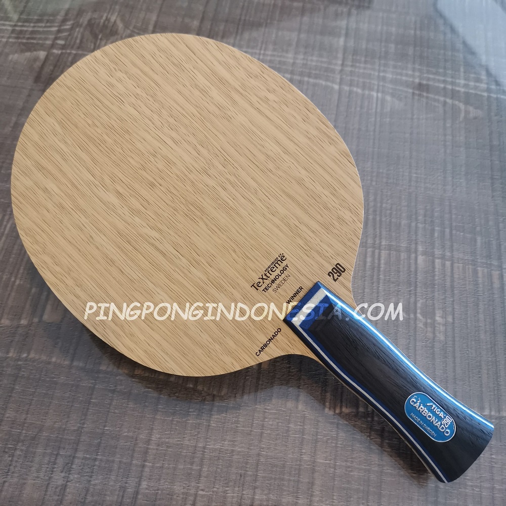 Stiga Carbonado 290 JTTAA - Blade Kayu Pingpong Tenis Meja Bat Bet
