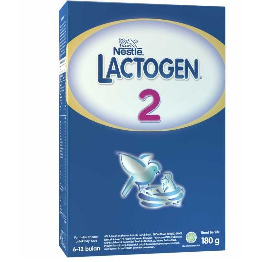 [COD] Lactogen 2 Susu Bayi Formula Dha + Prebio 1 180G MURAH