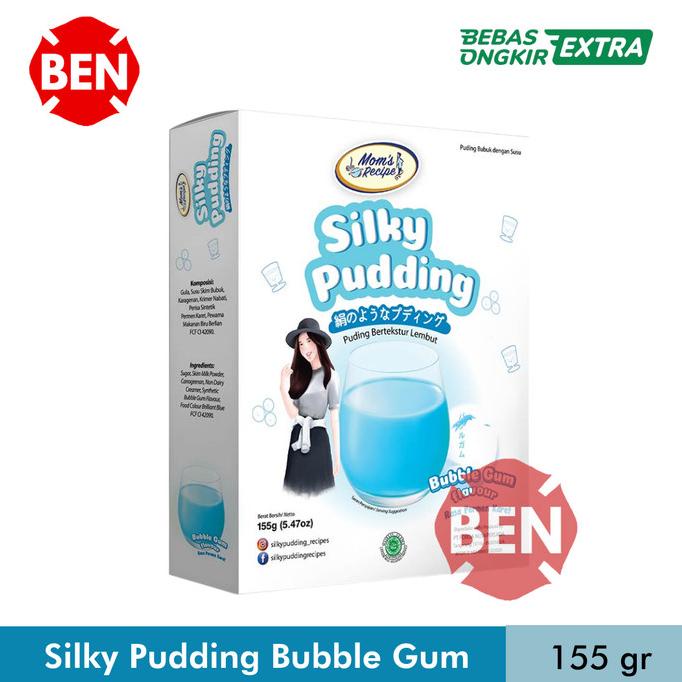 

Silky Pudding BUBBLE GUM Flavour 1 Box 155g 155gr Permen Karet Puding TERBATAS Kode 55