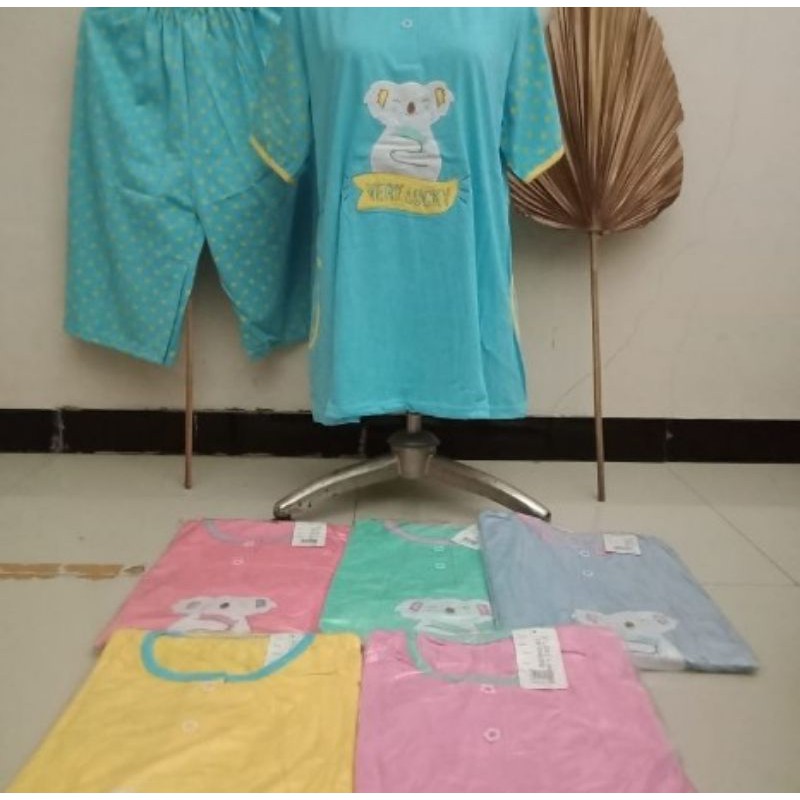 BAJU TIDUR SUPER JUMBO 3/4 LORITA