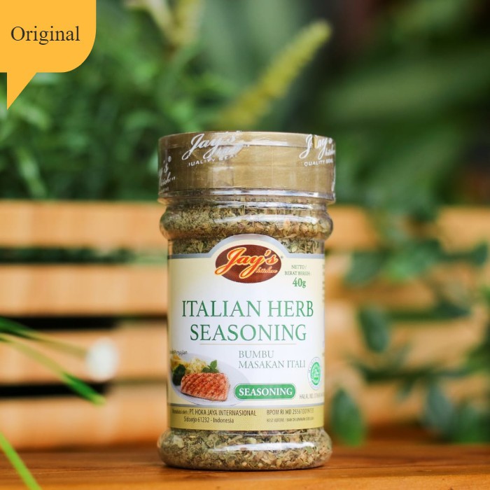 

Jays Italian Herb Seasoning 40 gr - Bumbu masak Italia