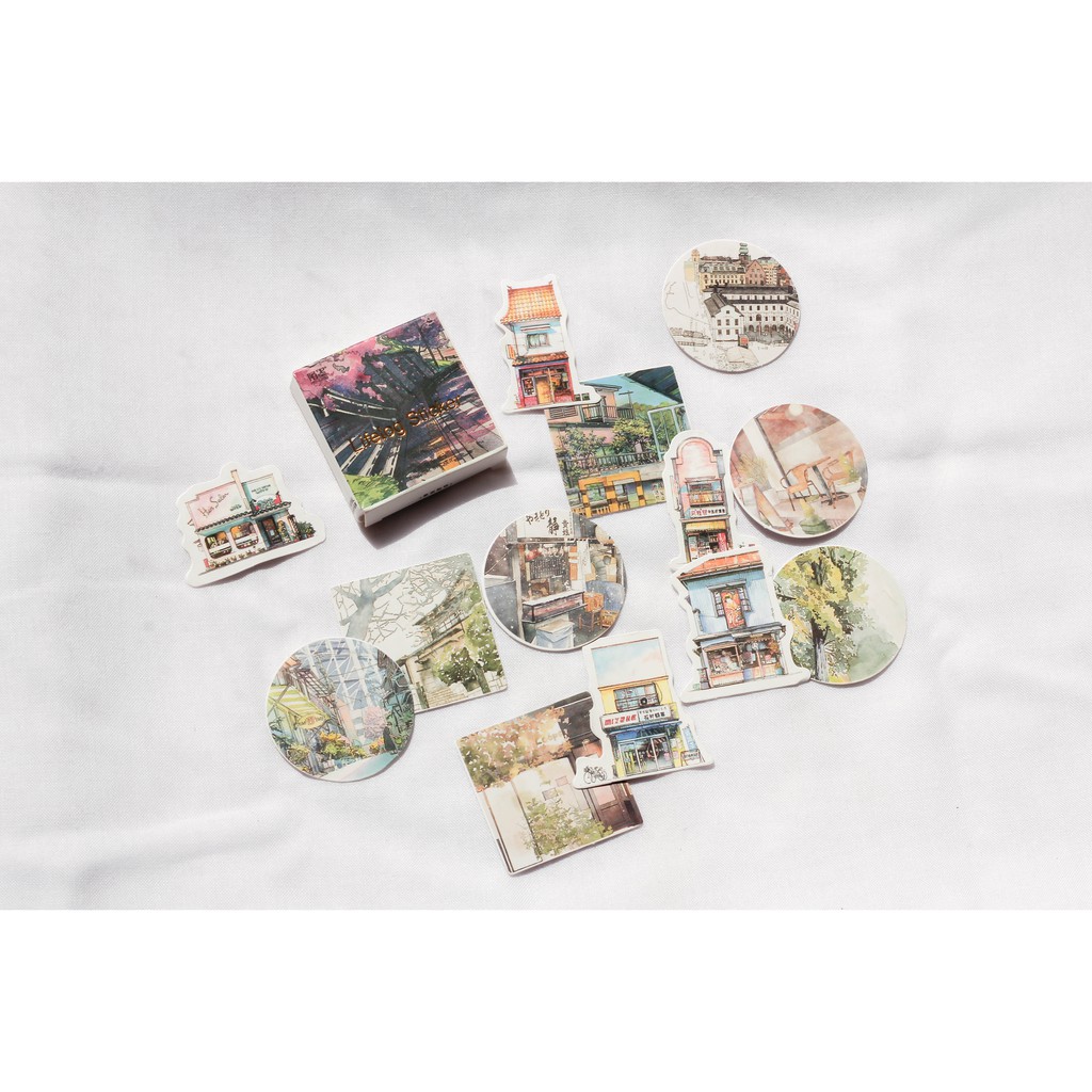 

Sticker Bujo Pemandangan Kota