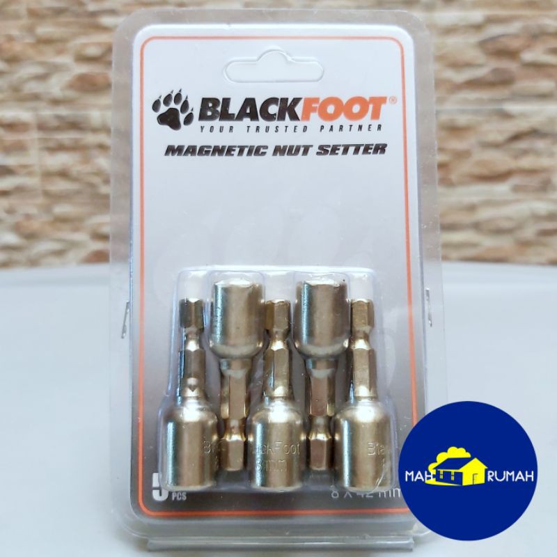 Mata Bor Baut Baja Ringan Roofing Magnet - BLACKFOOT 8x42mm 8mm x 42 mm (Per 1pcs / 1set)