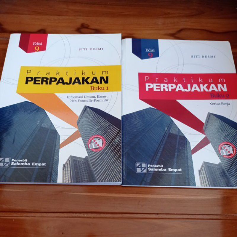 

praktikum perpajakan edisi 9 buku 1 dan buku 2 siti resmi