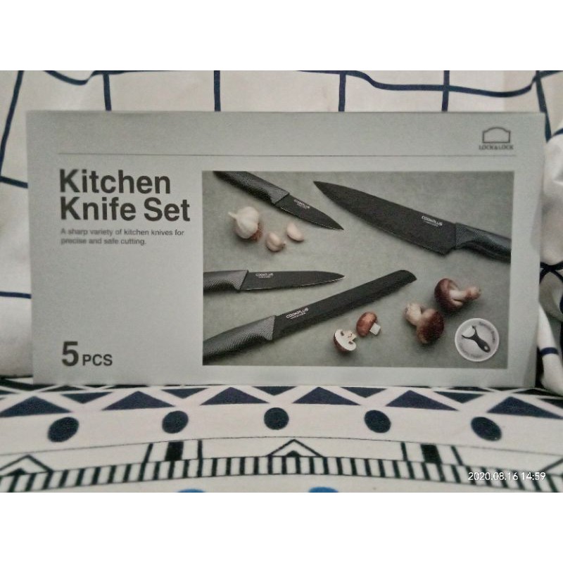 Knife Set Lock and Lock / promo Lock n Lock ready stock