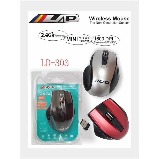Wireless Mouse LAD LD303