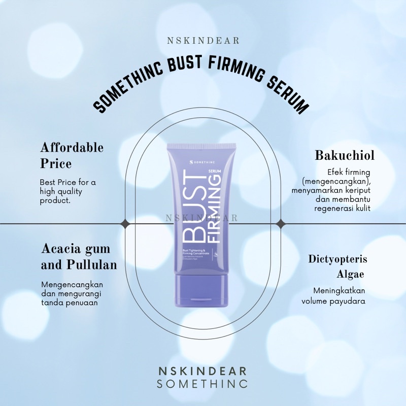 Jual SOMETHINC Bust Firming Serum (OFFICIAL RESELLER) Shopee Indonesia
