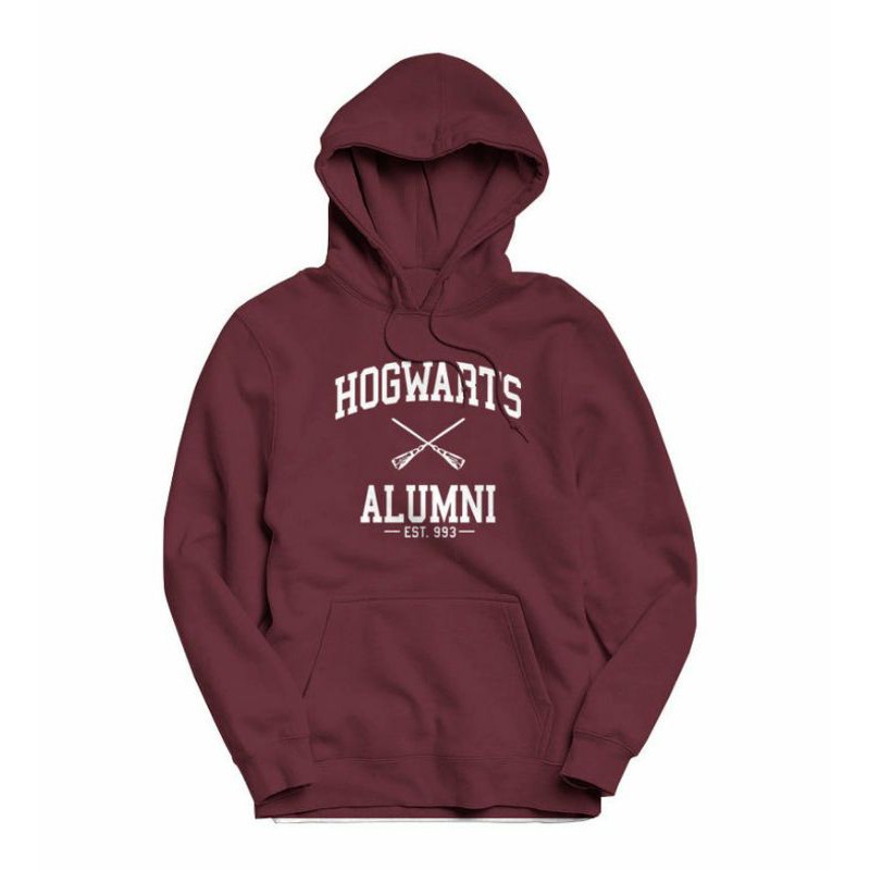 S - XXXXXL(6XL) Hoodie HOGWARTS ALUMNI Jaket University BIGSIZE OVERSIZE Unisex Loose Long Sleeve Sweatshirts Harry Potter Malfoy Griffindor