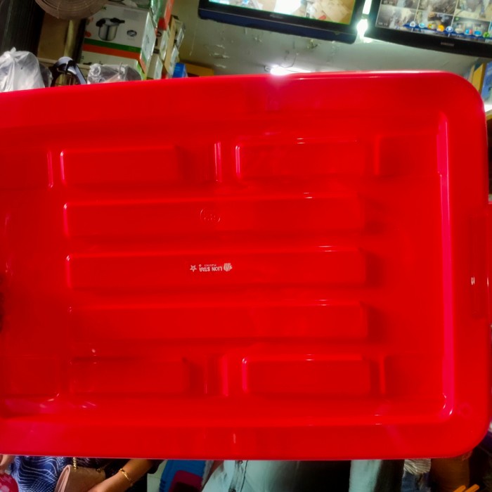 LION STAR : BOX CONTAINER WAGON 82 (82 LITER) KHUSUS GOJEK GRAB