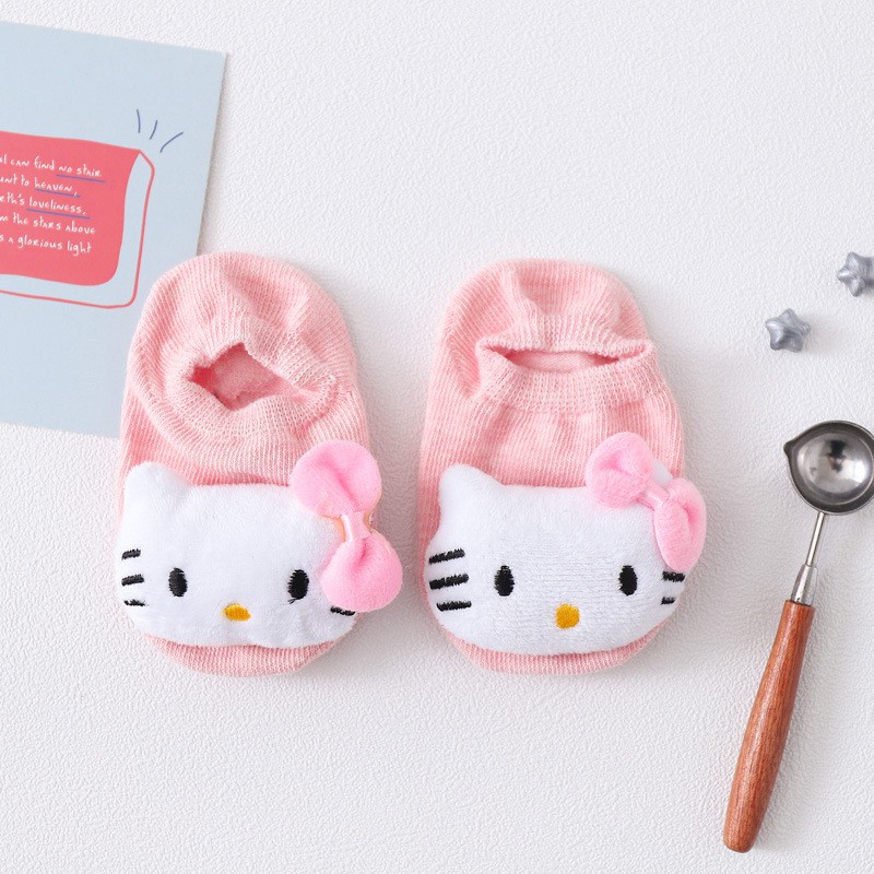 stoberi baby - MATCHING ANIMAL KAOS KAKI BONEKA PENDEK MOTIF LUCU