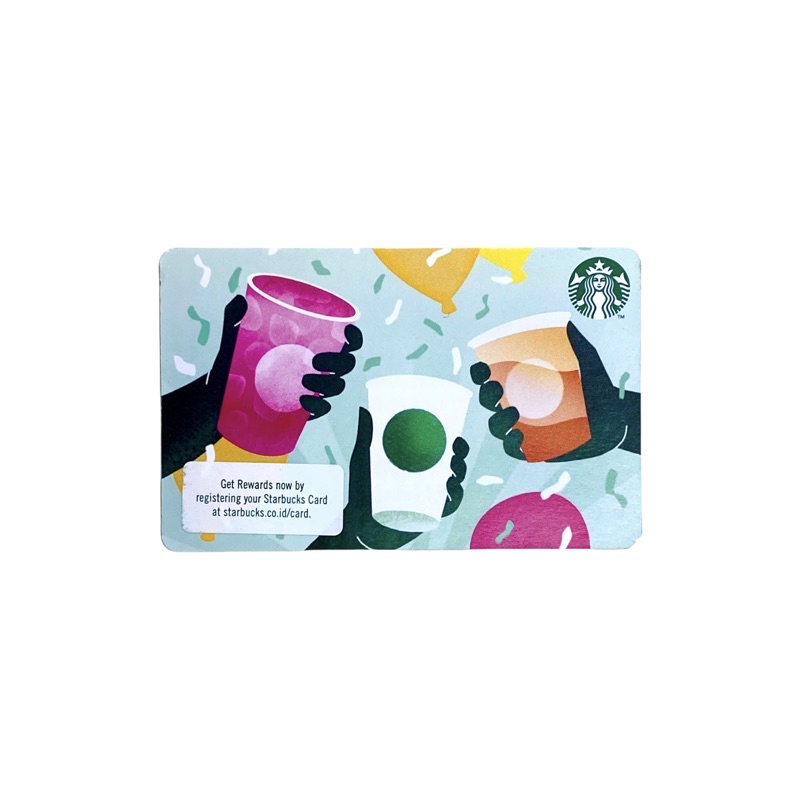 Spring Break Starbucks Indonesia Card Kartu Paper 2022