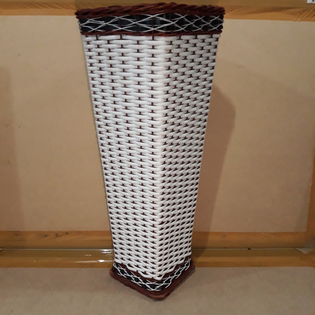 Vas Bunga Rotan Pot Bunga Rotan Sintetis