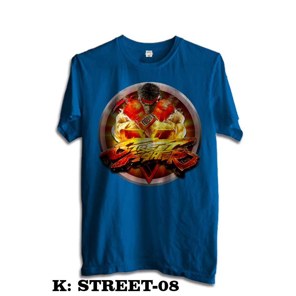 KAOS STREET FIGHTER TSHIRT FILM STREET FIGHTER 08